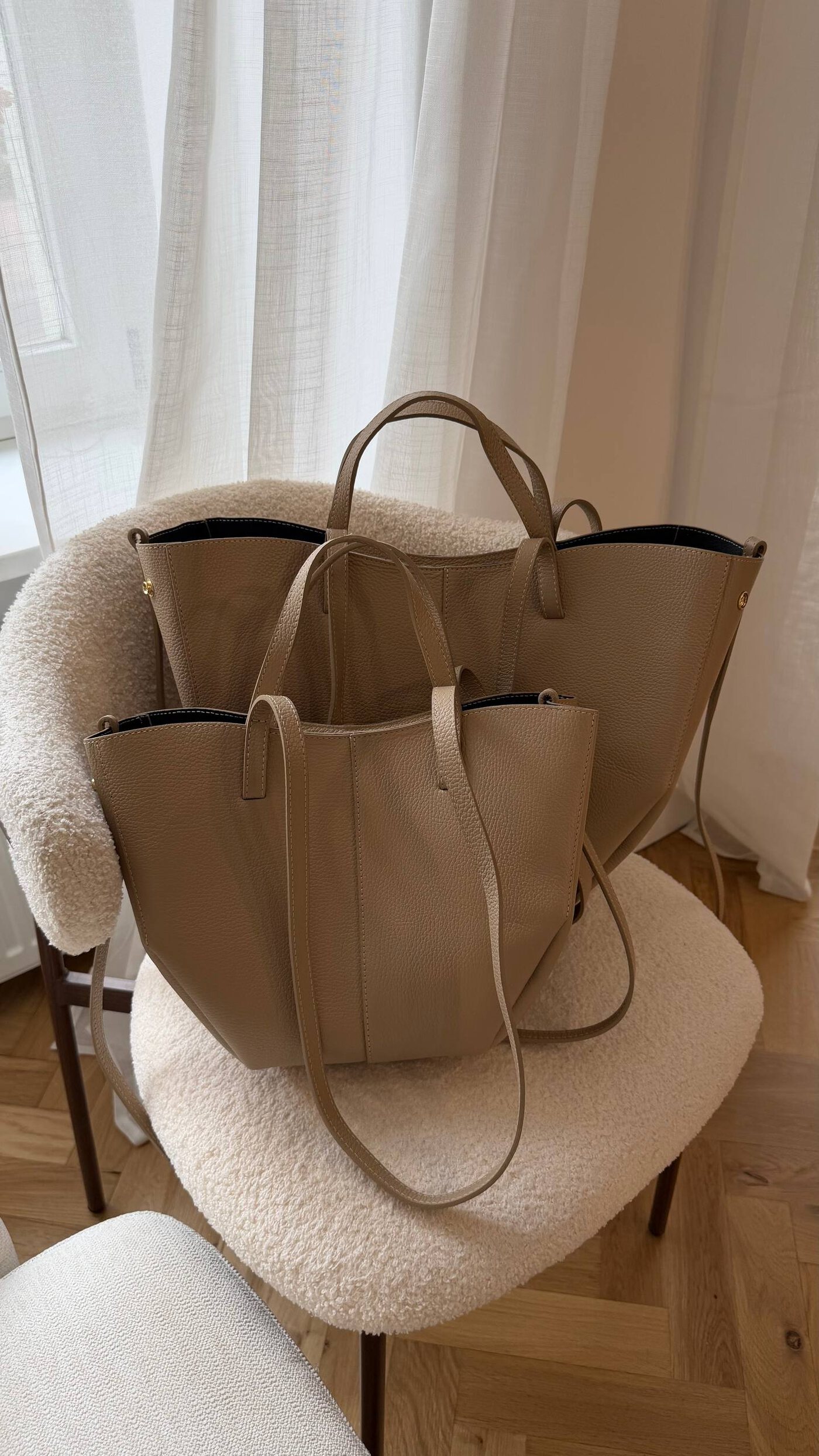 Skórzane torebki Meline Bags dla sklepów i butików