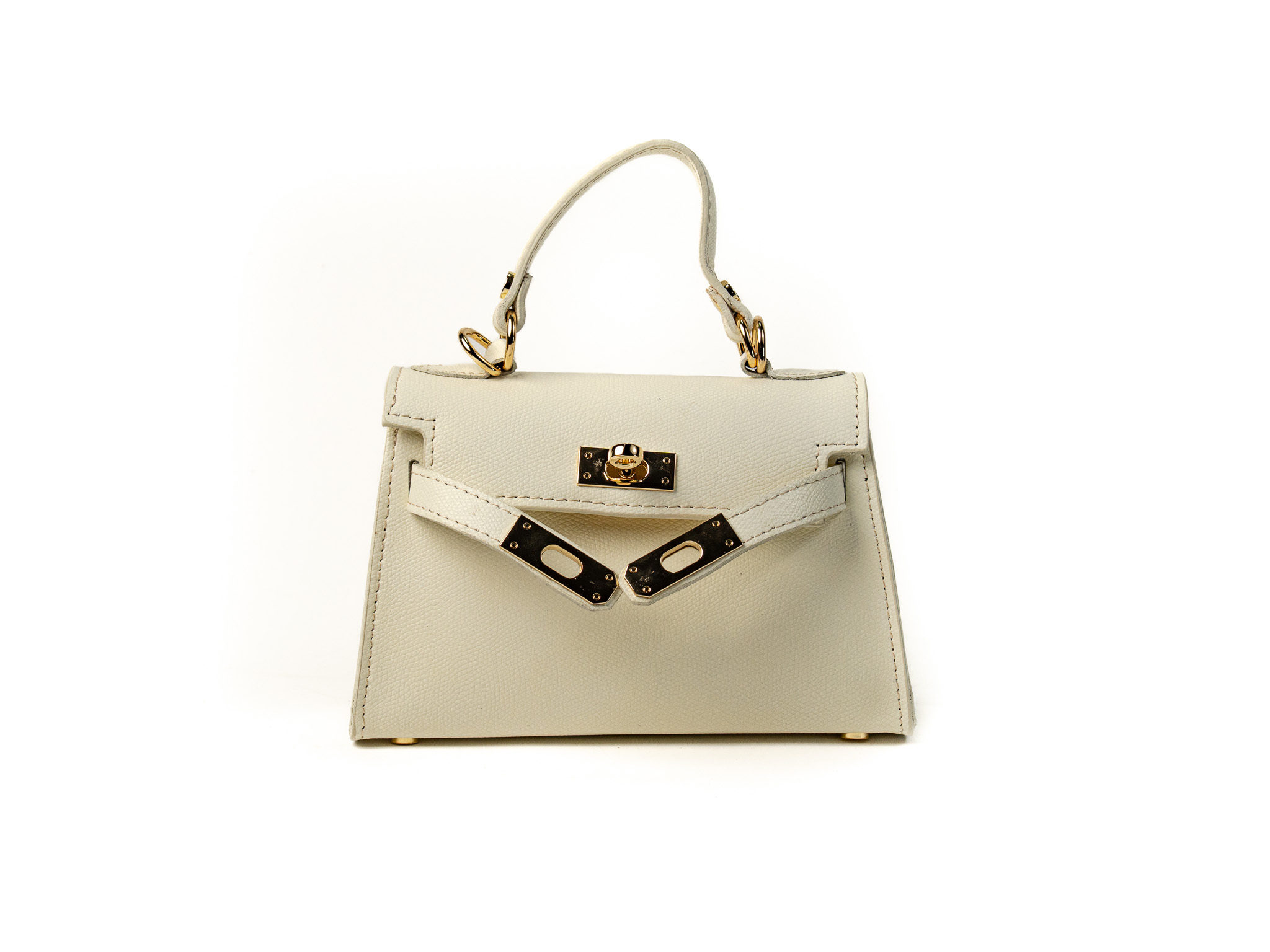 TOREBKA SERENA SKÓRZANA BEŻOWA