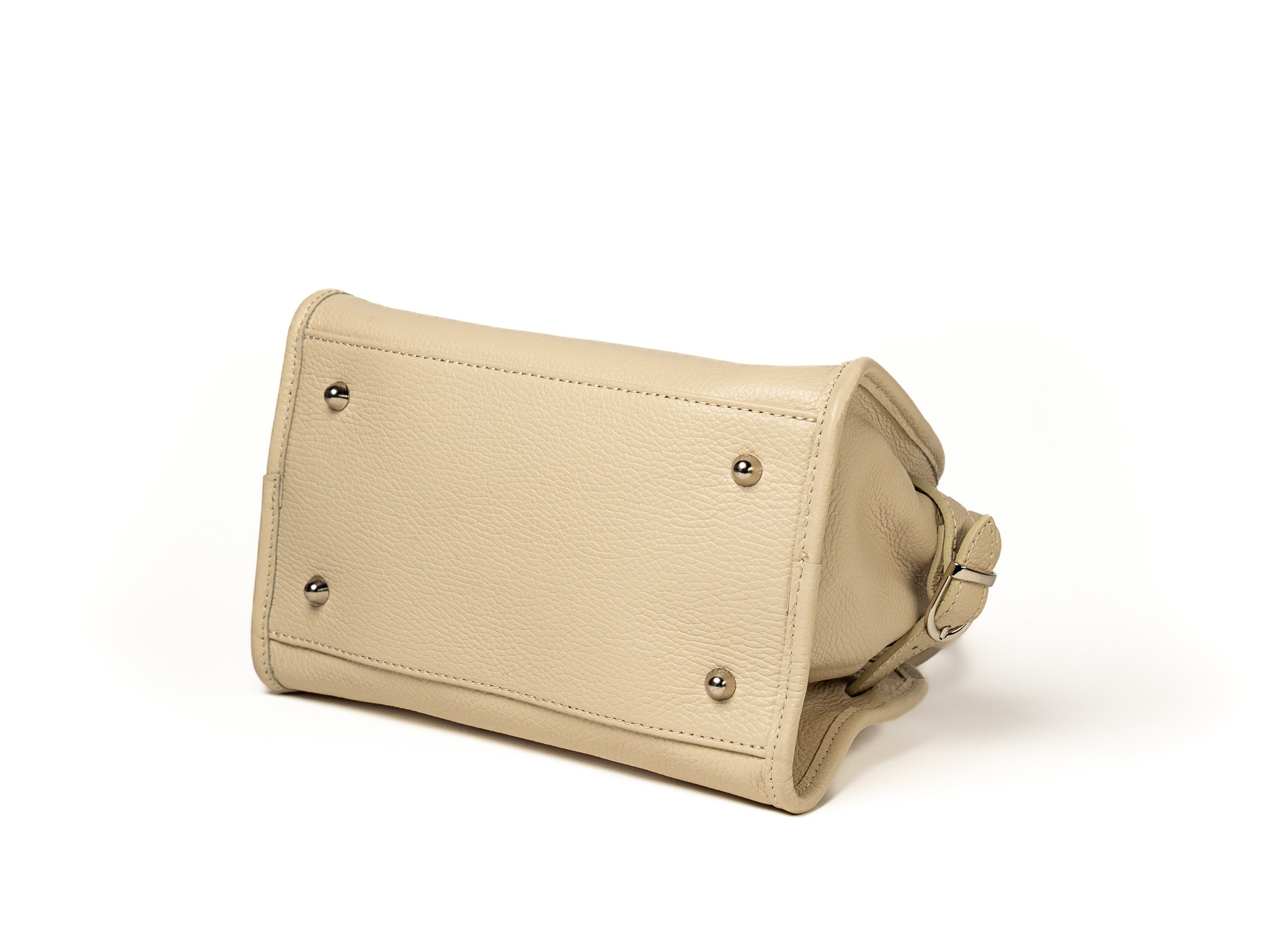 TOREBKA ASOLO SKÓRZANA BEŻOWA - obrazek 3