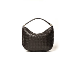 TOREBKA GENOVA SKÓRZANA CZEKOLADOWA