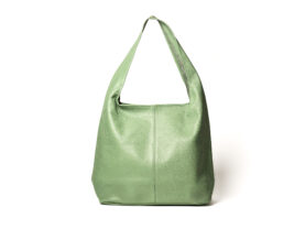 TOREBKA TAORMINA SKÓRZANA MIĘTOWA