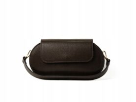 TOREBKA CAMILLA SKÓRZANA CZEKOLADOWA