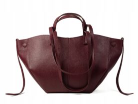 TOREBKA CELIA DUŻA SKÓRZANA BORDOWA