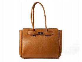 TOREBKA SALERNO SKÓRZANA CAMEL