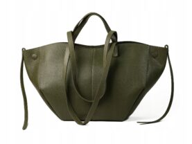 TOREBKA CELIA DUŻA SKÓRZANA ZIELONA