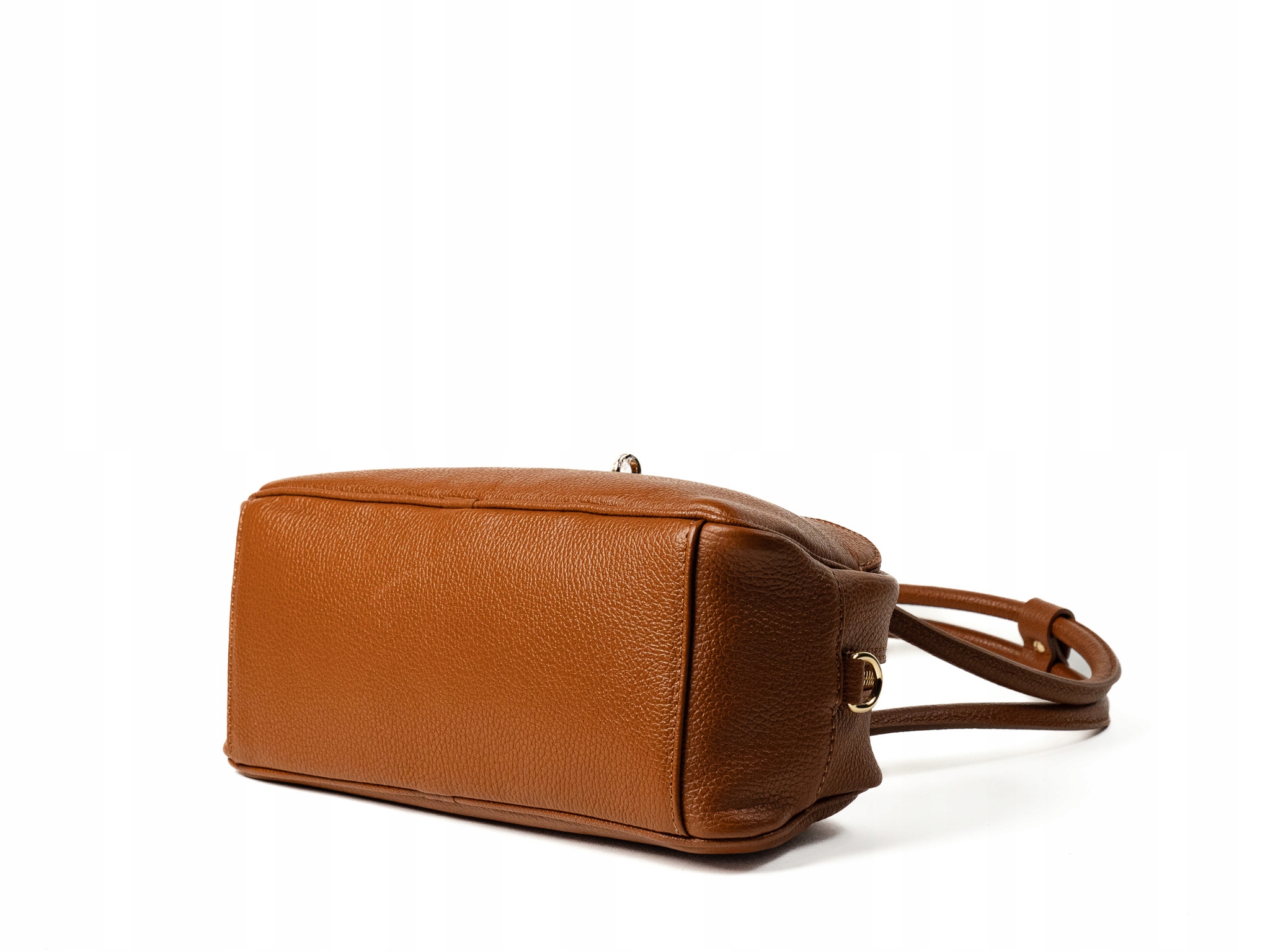 TOREBKA LECCE SKÓRZANA CAMEL - obrazek 3