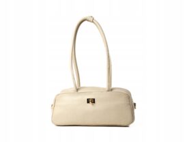 TOREBKA LECCE SKÓRZANA BEŻOWA