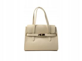 TOREBKA SOFIA SKÓRZANA BEŻOWA