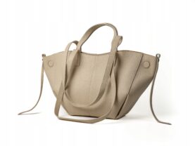 TOREBKA CELIA MAŁA SKÓRZANA BEŻOWA