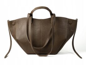 TOREBKA CELIA DUŻA SKÓRZANA TAUPE
