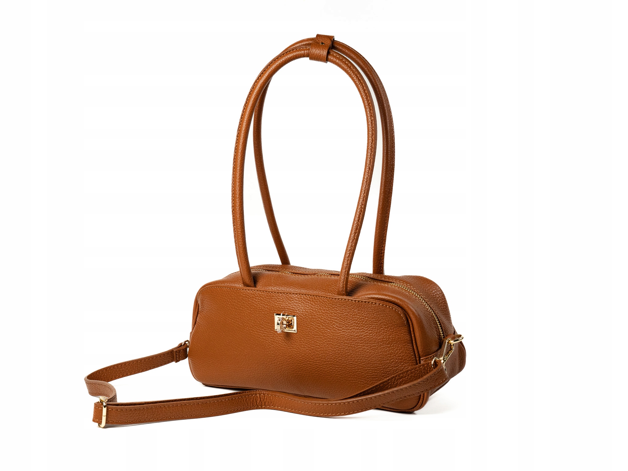 TOREBKA LECCE SKÓRZANA CAMEL - obrazek 4