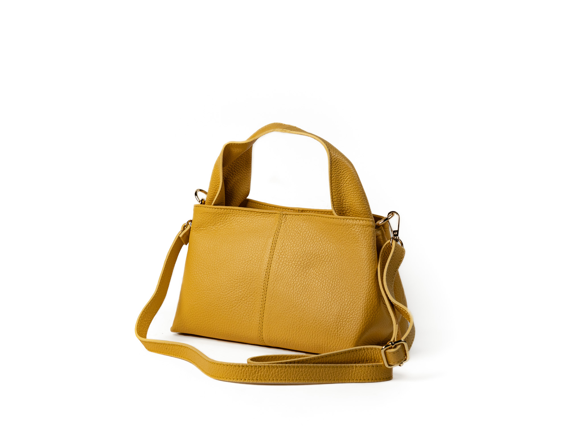 TOREBKA PALOMA SKÓRZANA ŻÓŁTA - obrazek 4