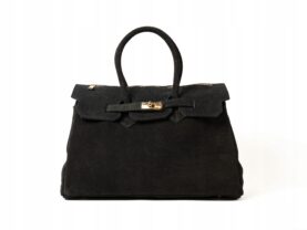 TOREBKA VITTORIA ZAMSZOWA CZARNA