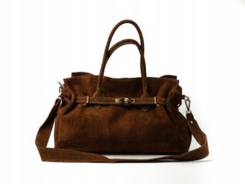 TOREBKA FRANCESCA ZAMSZOWA COGNAC