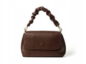 TOREBKA PALERMO SKÓRZANA CZEKOLADOWA