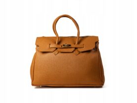 TOREBKA CREMONA SKÓRZANA JASNY CAMEL