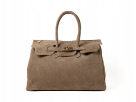 TOREBKA VITTORIA ZAMSZOWA TAUPE