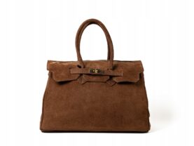 TOREBKA VITTORIA ZAMSZOWA COGNAC