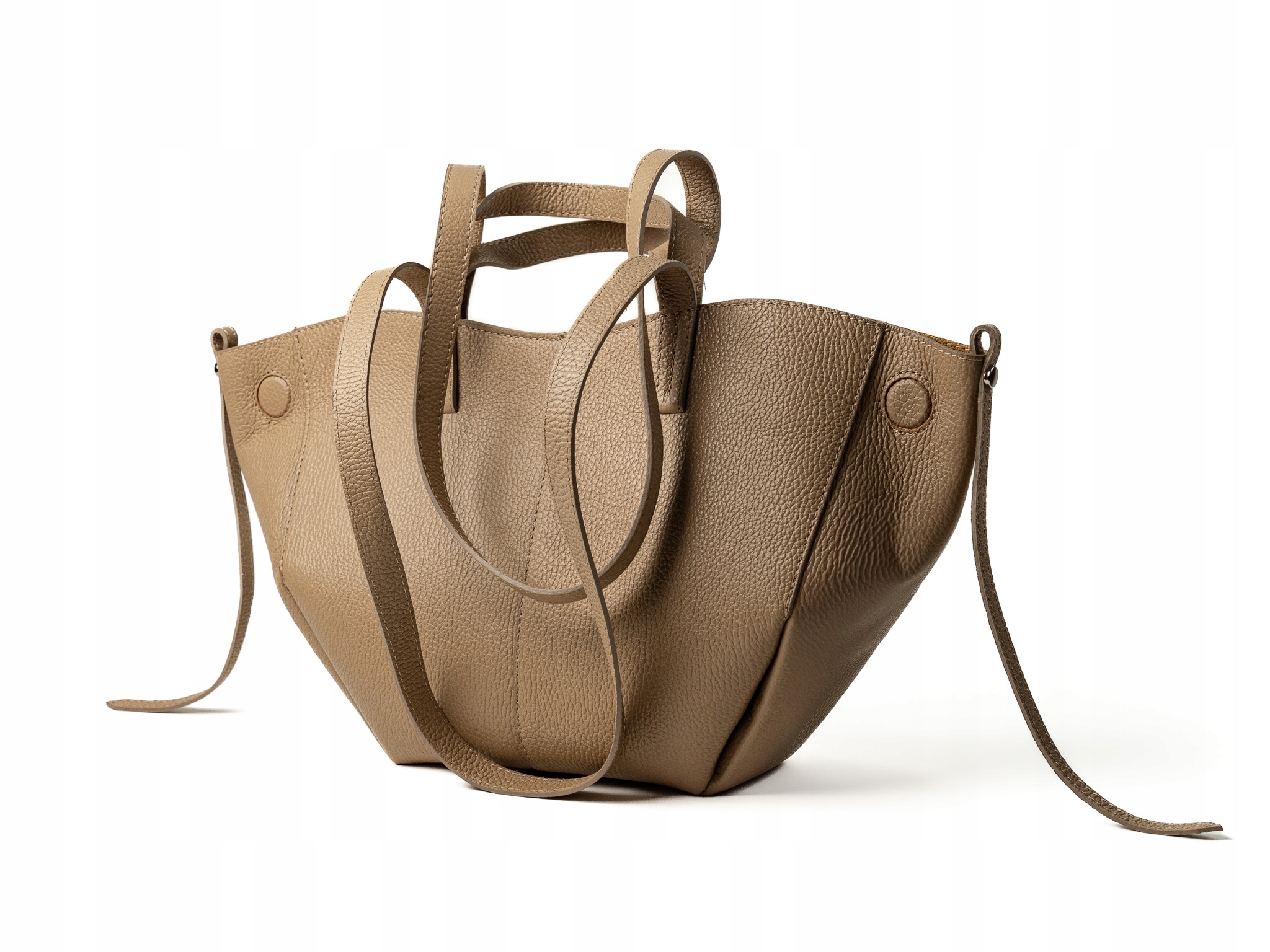 TOREBKA CELIA MAŁA SKÓRZANA TAUPE