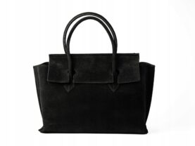 TOREBKA FIRENZE ZAMSZOWA CZARNA