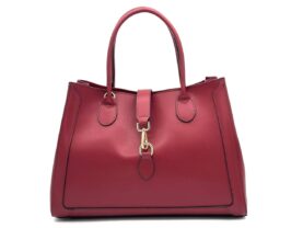 TOREBKA STELLA SKÓRZANA BORDOWA