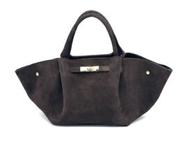 TOREBKA CARA ZAMSZOWA CZEKOLADOWA