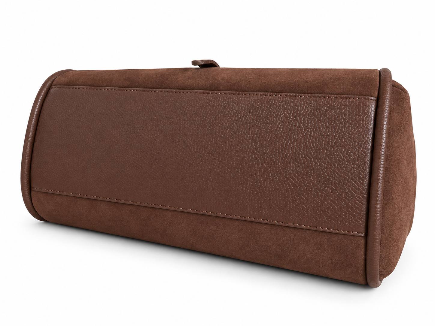 TOREBKA FIORE ZAMSZOWA COGNAC - obrazek 3