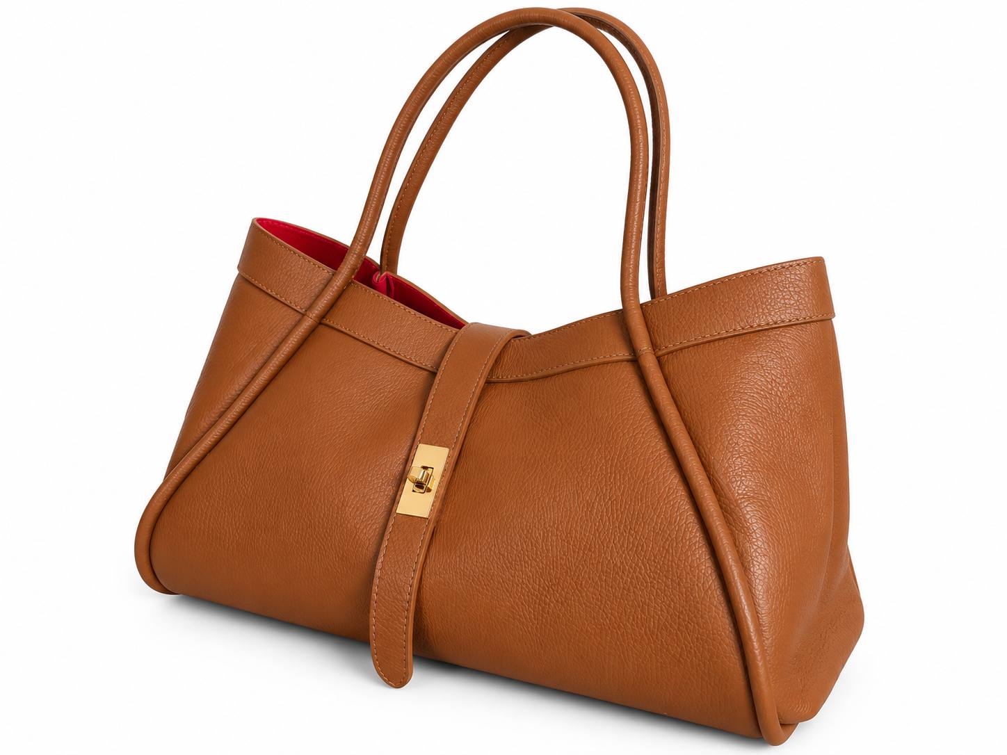 TOREBKA FIORE SKÓRZANA CAMEL - obrazek 2