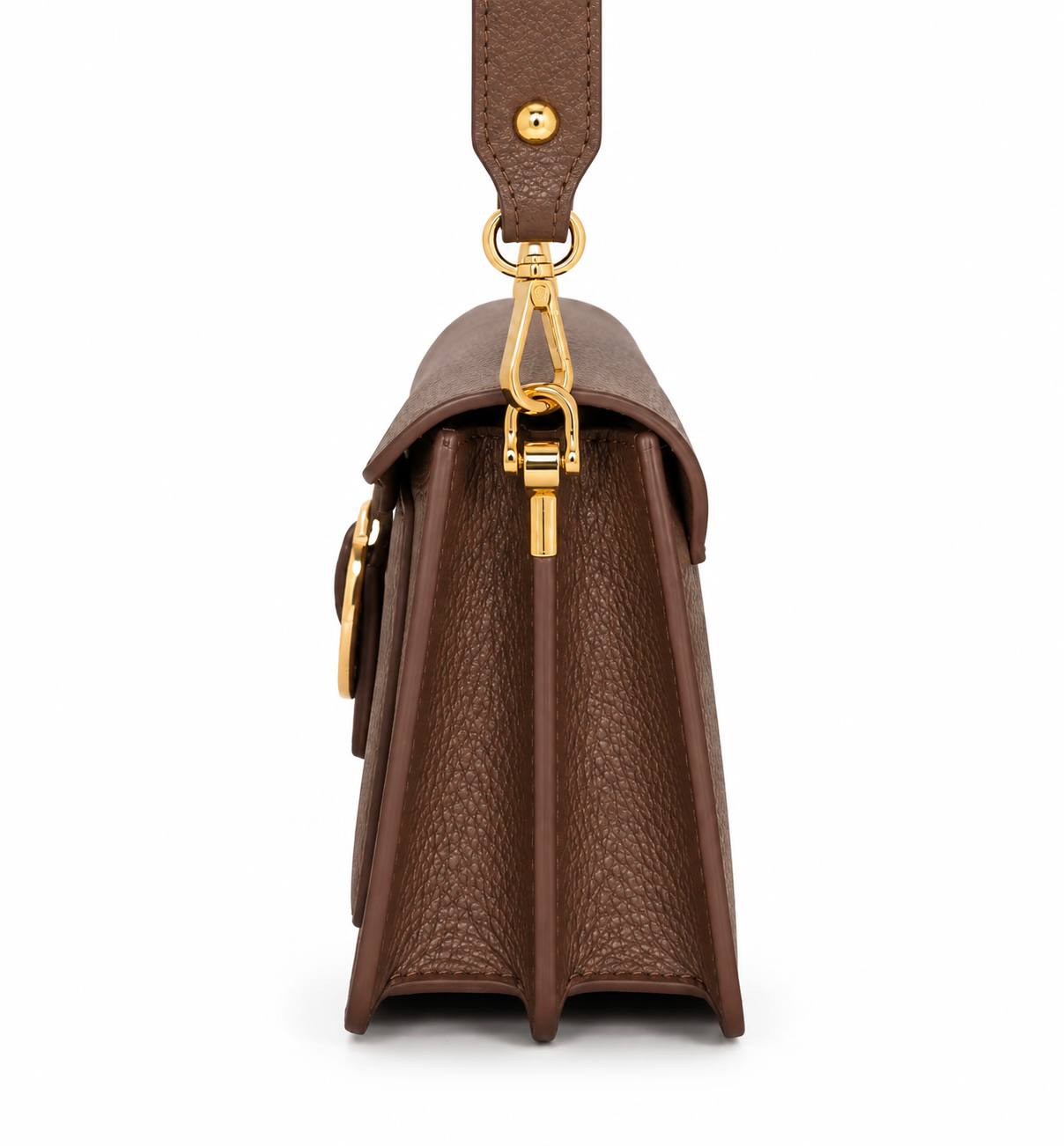 TOREBKA VALENTINA SKÓRZANA COGNAC - obrazek 2